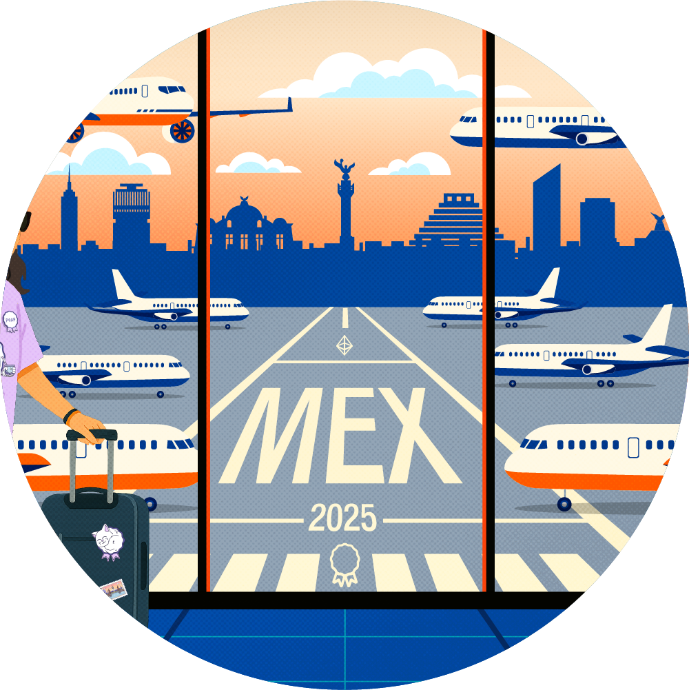 I passed through Mexico City – Benito Juárez International Airport (MEX) POAP image