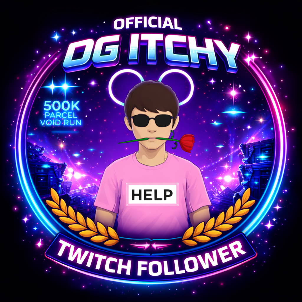 Official OG Itchy Twitch Follower POAP image