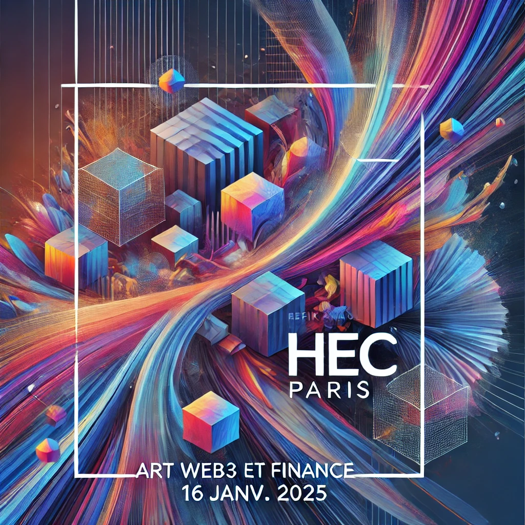 Cours Art, Web3 et Finance HEC Paris POAP image