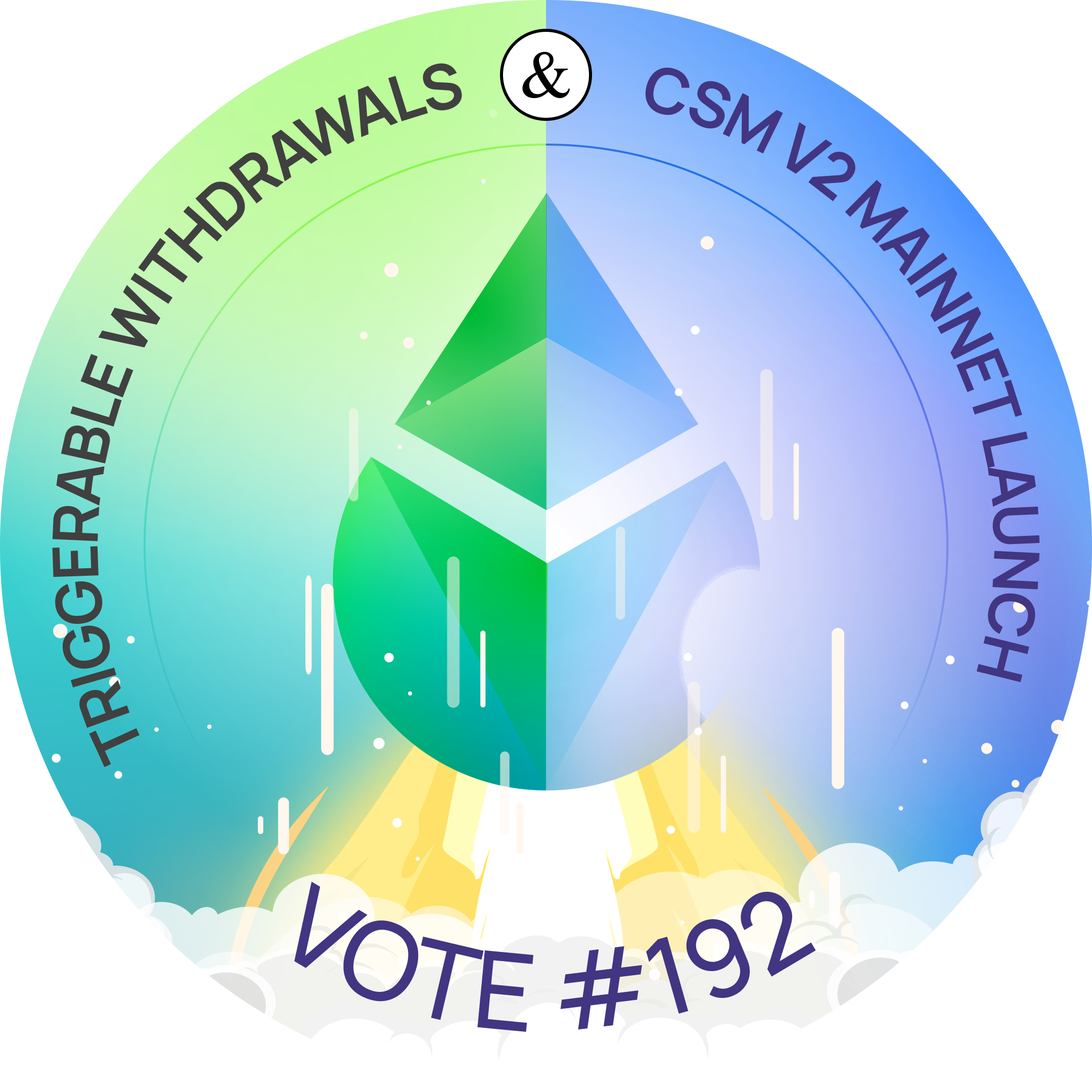 You voted for CSM v2 and Triggerable Withdrawals! POAP image