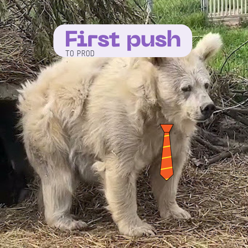 Tomas' first day at the office POAP image