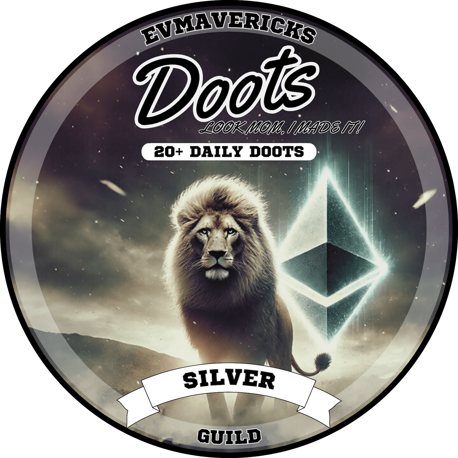 EVMavericks Guild: Daily Dooter Silver Tier POAP image