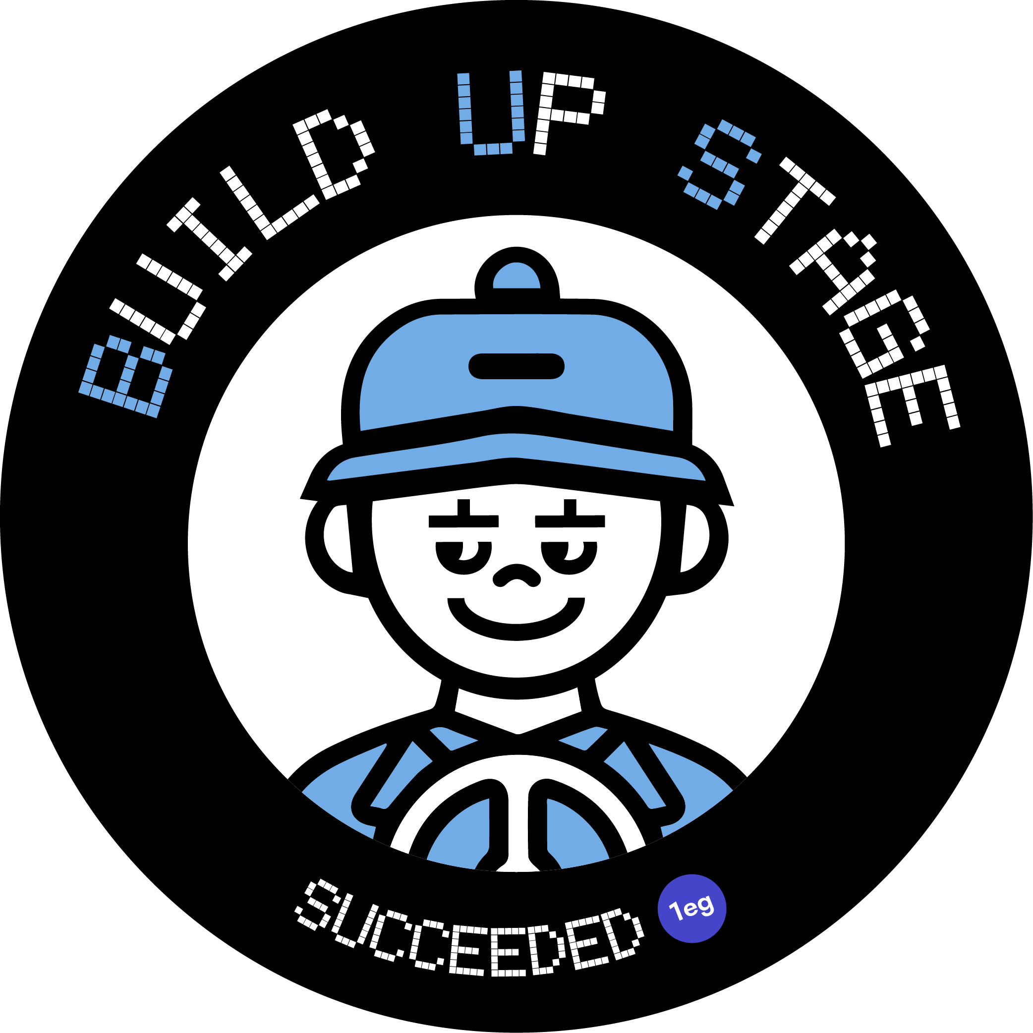 1egDAO Build Up Stage 챌린지 성공 POAP image