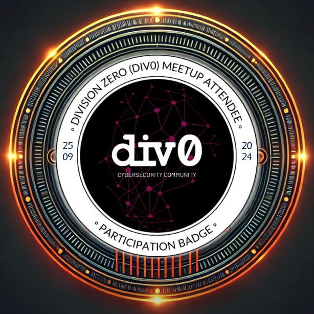 Division Zero: Cybersecurity Meetup — Geopolitics and Its Implications for Threat Intelligence POAP image