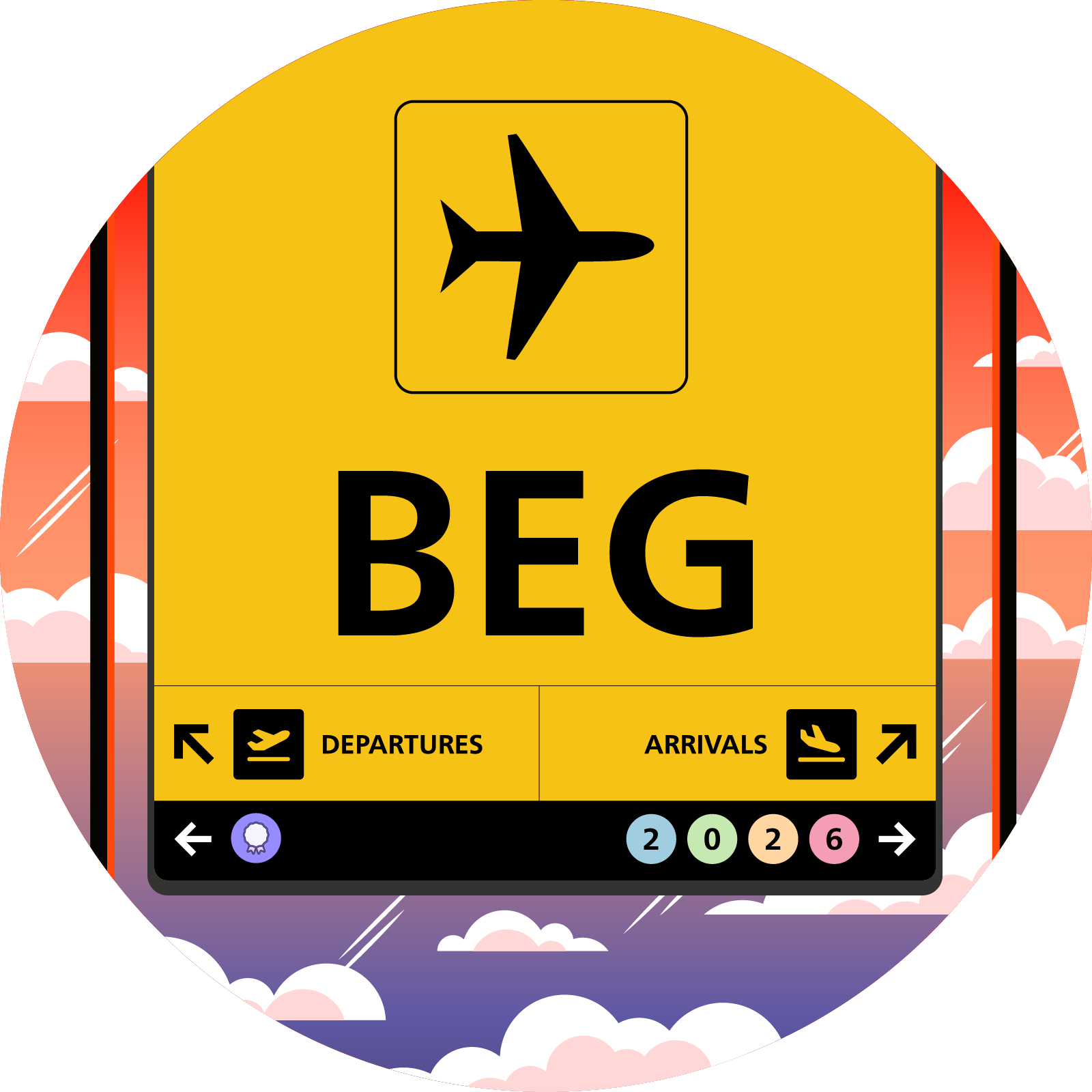 I passed through Belgrade Nikola Tesla Airport (BEG) in 2026 drop image