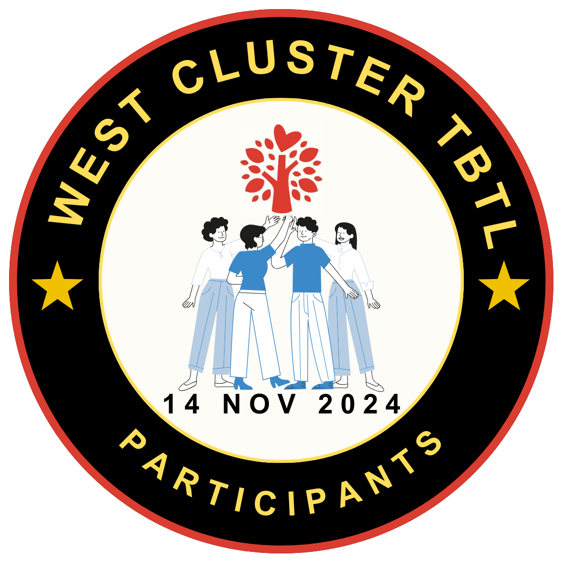 West Cluster TBTL - Participants POAP image