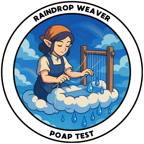 [TEST] Raindrop Weaver POAP image