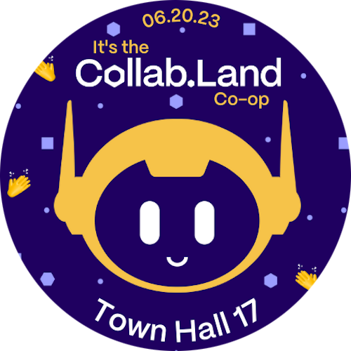Collab.Land Co-op Town Hall #17 POAP image