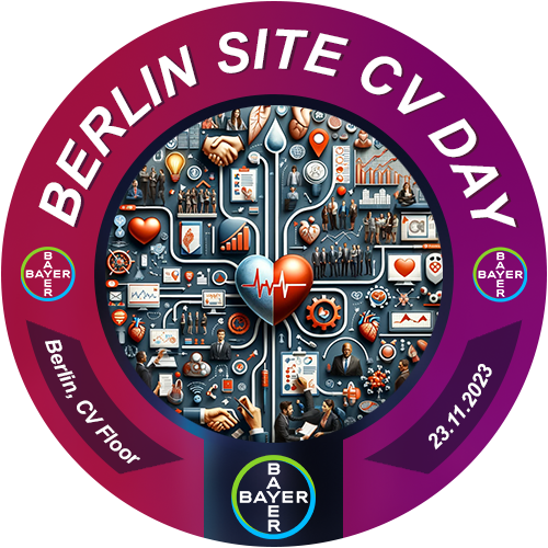 Bayer celebrates Cardiovascular | Feedback @CV:  navigate the changes | Nov 23 POAP image