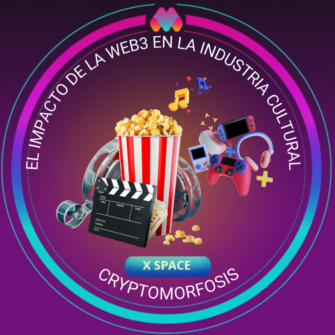 Twitter Space - El impacto de la web3 en la industria cultural POAP image