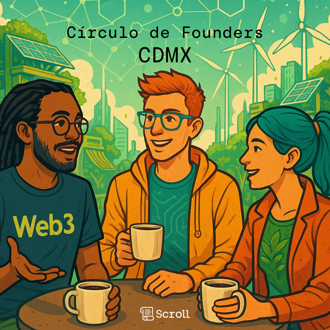 Founders Circle at CDMX by Scroll Mx POAP image