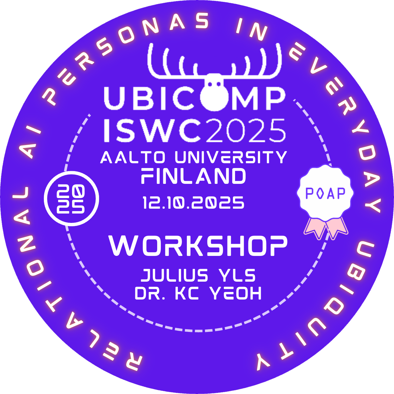 Relational AI Personas: ISWC 2025 Workshop drop image