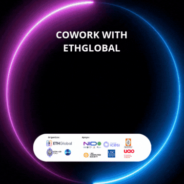 Coworking ETHGlobal x ETHCALI – Cali, 2025 zoomed in.
