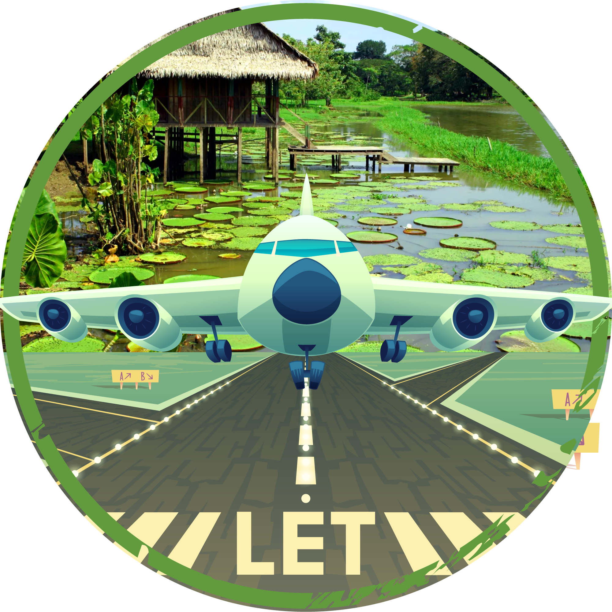 Viajé por el Aeropuerto Internacional Alfredo Vásquez Cobo (LET)✈️ POAP image