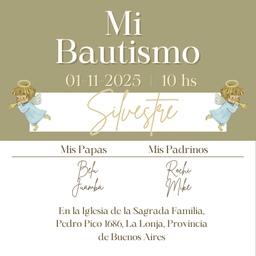 El Bautismo de Silvestre POAP image