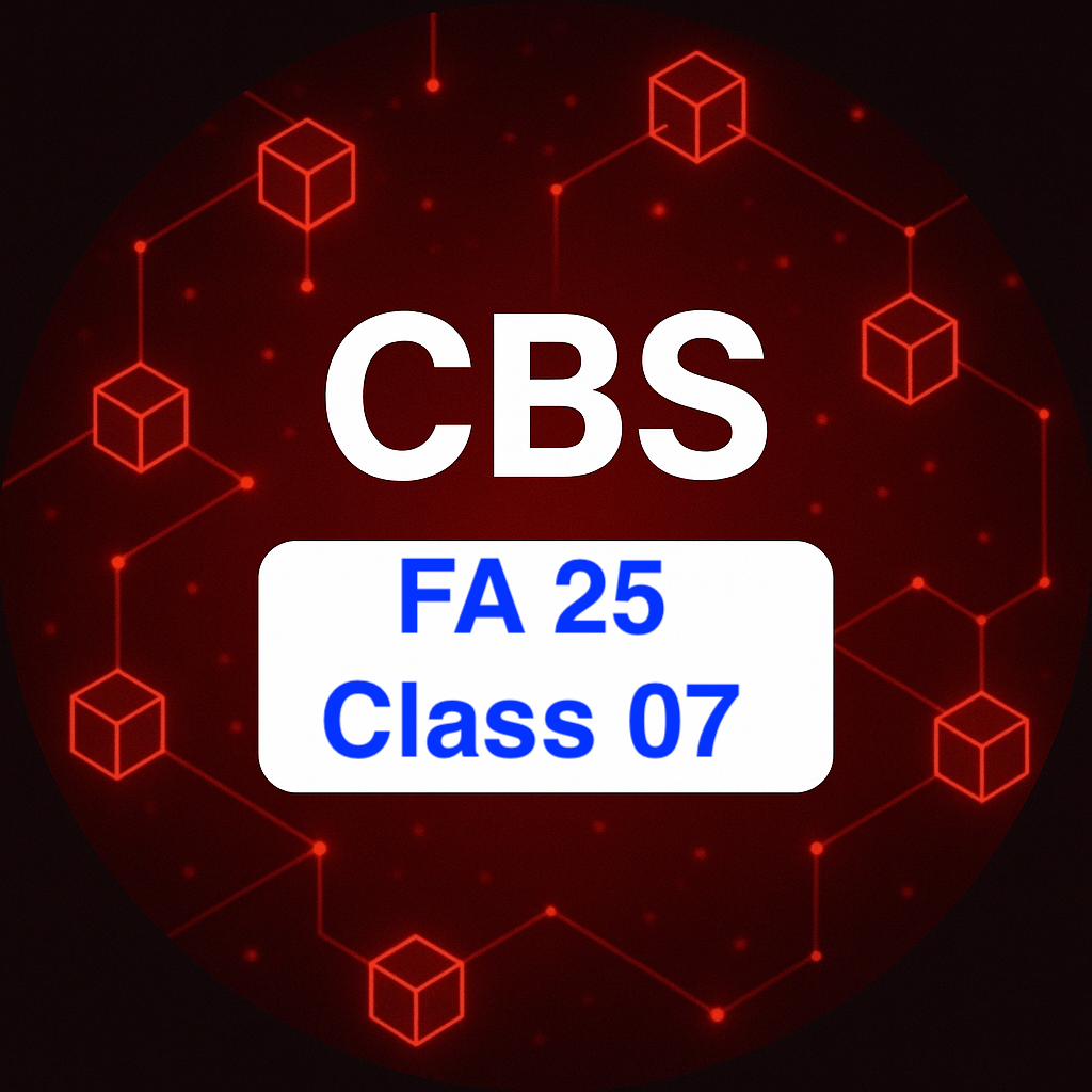 FA25 Class 07 POAP image