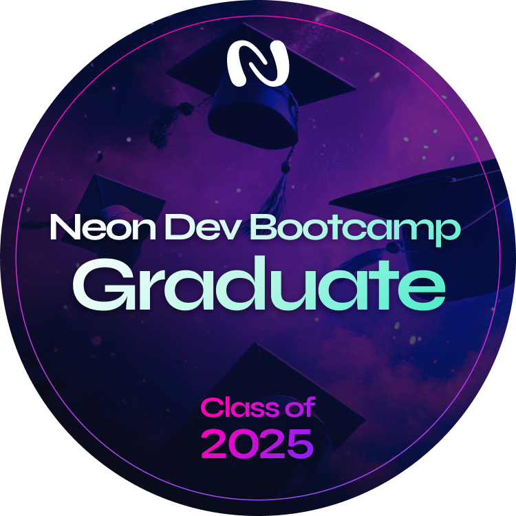 Neon Developer Bootcamp - Class of 2025 POAP image