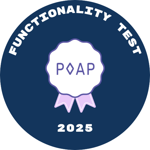 Functionality Test Q2 2025 POAP image