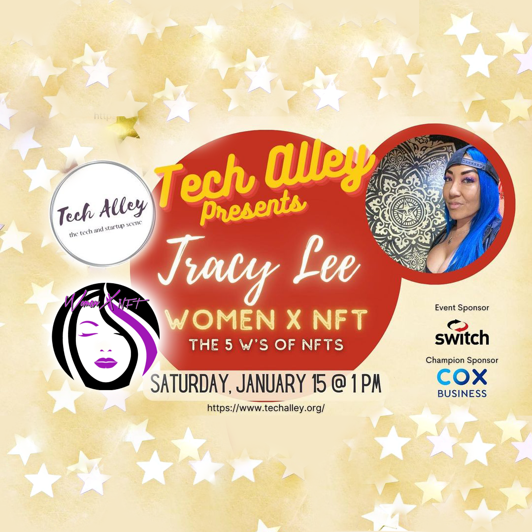 5 W's of NFTs w/Tracy Lee at Tech Alley POAP image