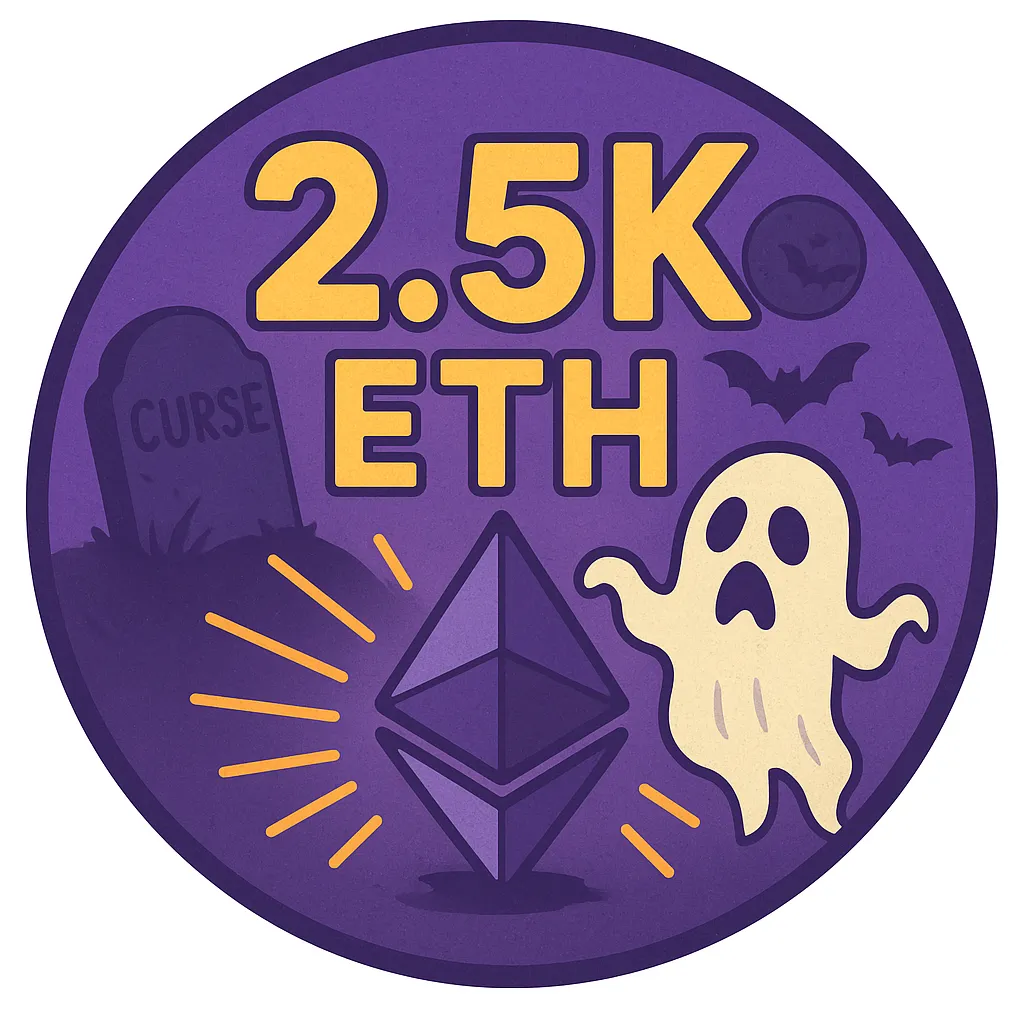 The 2.5K ETH Curse-Reversal of the 5K POAP! drop image