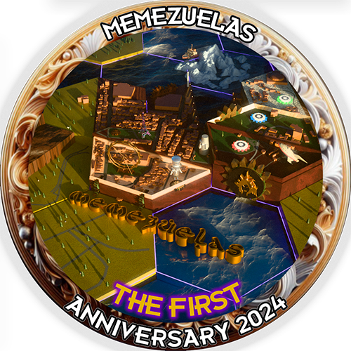 "Memezuelas" Discord POAP 2024: Anniversary 2024 POAP image