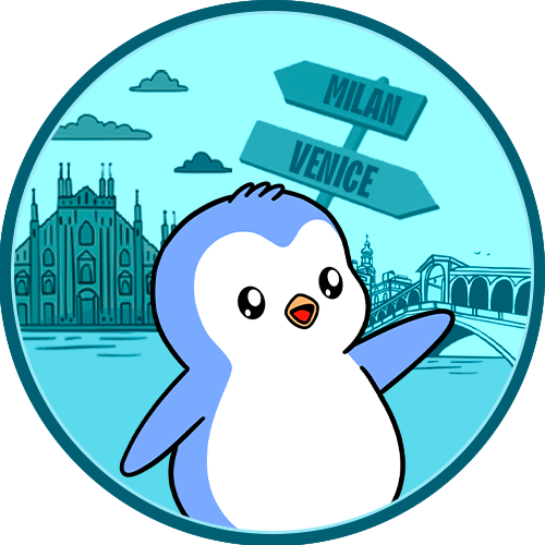 Pudgy Europe La Dolce Waddle POAP image