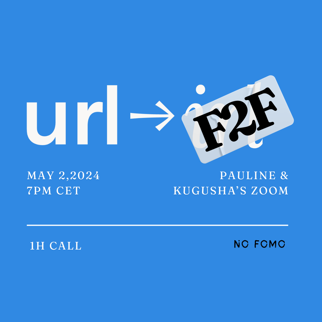 URL to F2F Connection Event POAP image