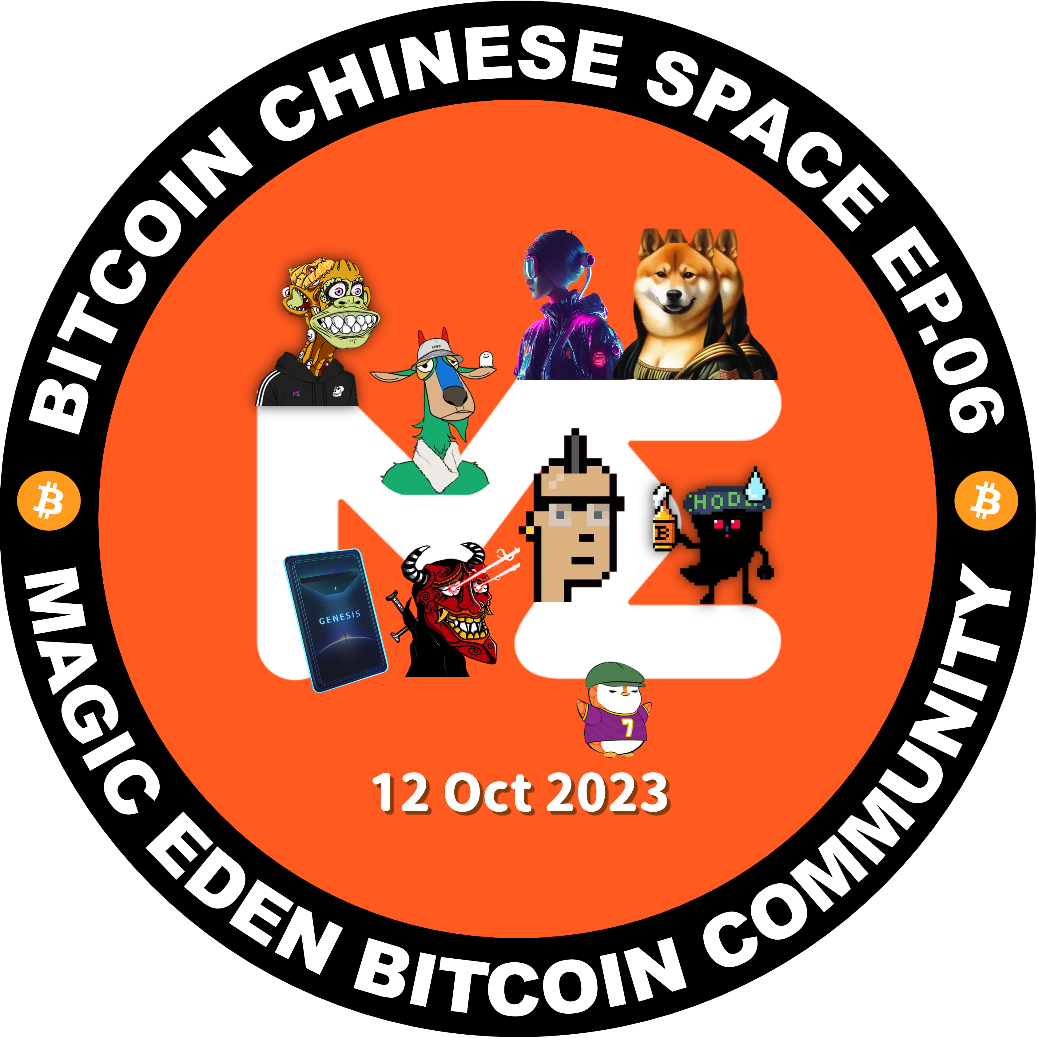 🟧 Bitcoin Chinese Space ◉ EP.06 POAP image