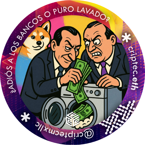 Criptec ::  ¿Adiós a los bancos o puro lavado de dinero? POAP image