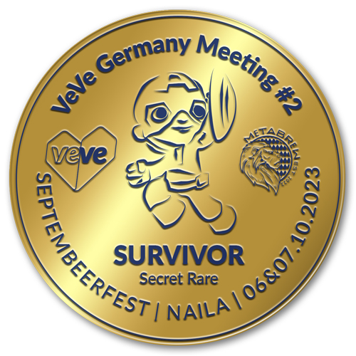 VeVe Germany Meeting #2 - True Survivor! POAP image