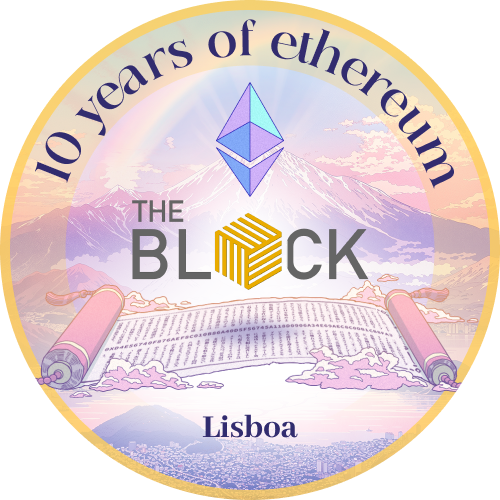 10 years of Ethereum - The Block Lisboa POAP image