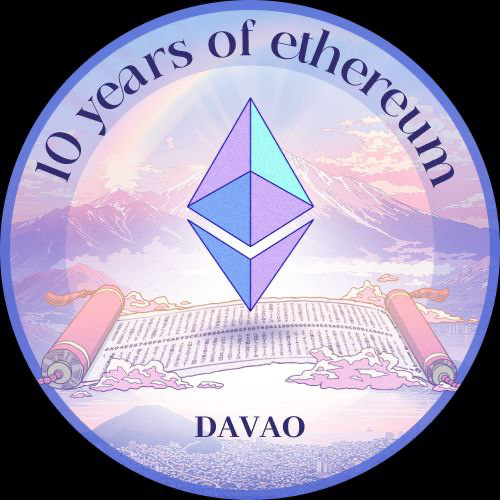 10 years of Ethereum - Davao POAP image