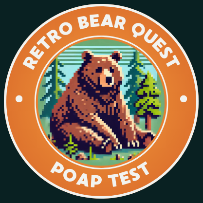[TEST] Retro Bear Quest POAP image