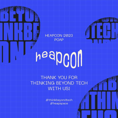Heapcon 2023 POAP #thinkbeyondtech POAP image