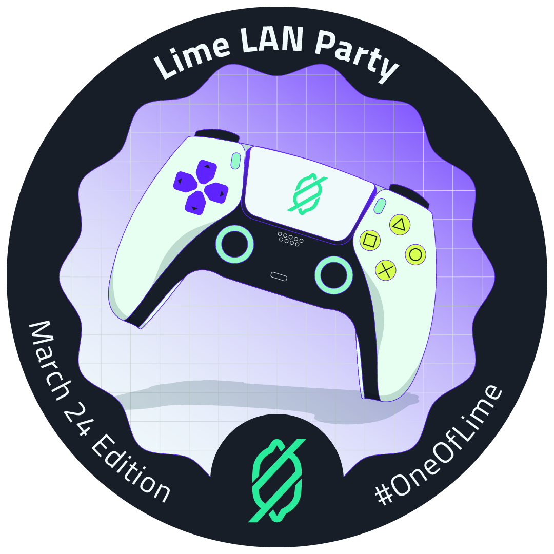 Lime LAN party, March 2024 POAP image