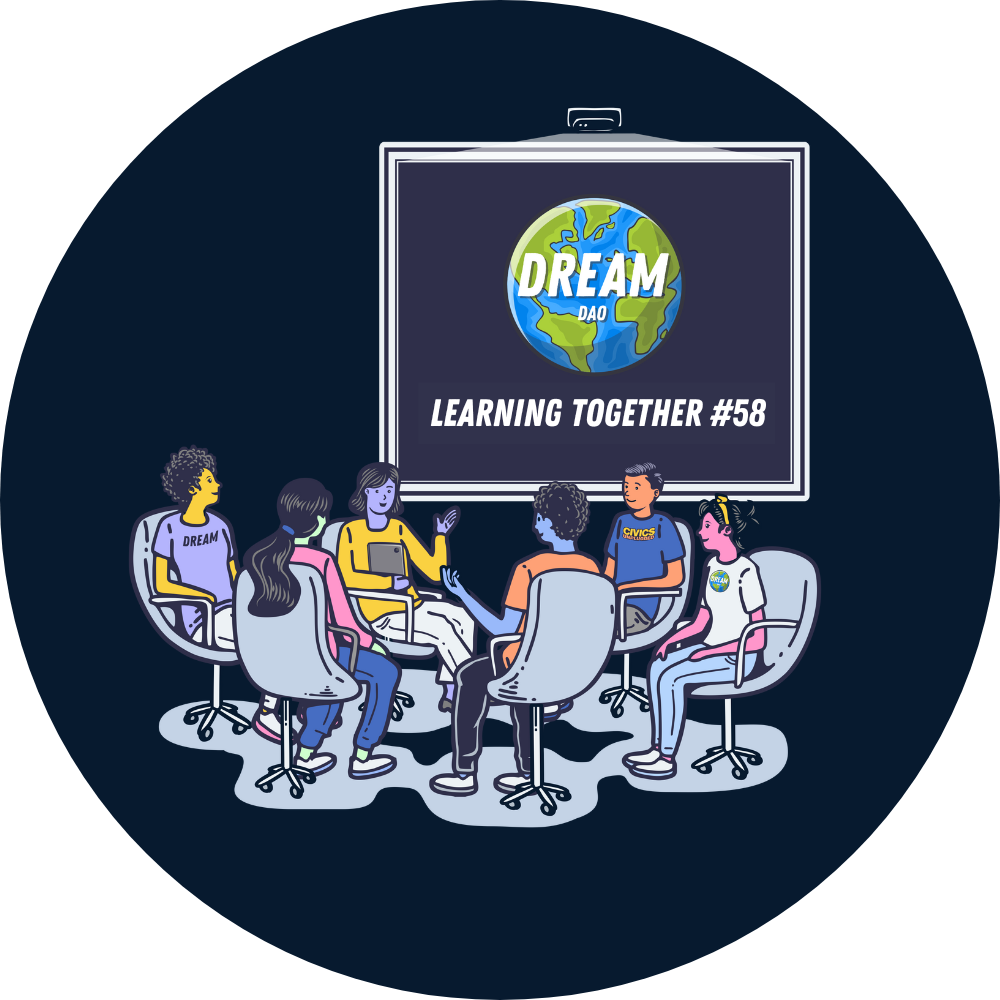 [Dream DAO] Learning Together #58: The DAO Landscape in 2022 POAP image