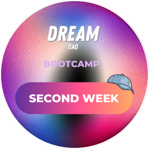 [Dream DAO] Season 3 Bootcamp - Second Week POAP image
