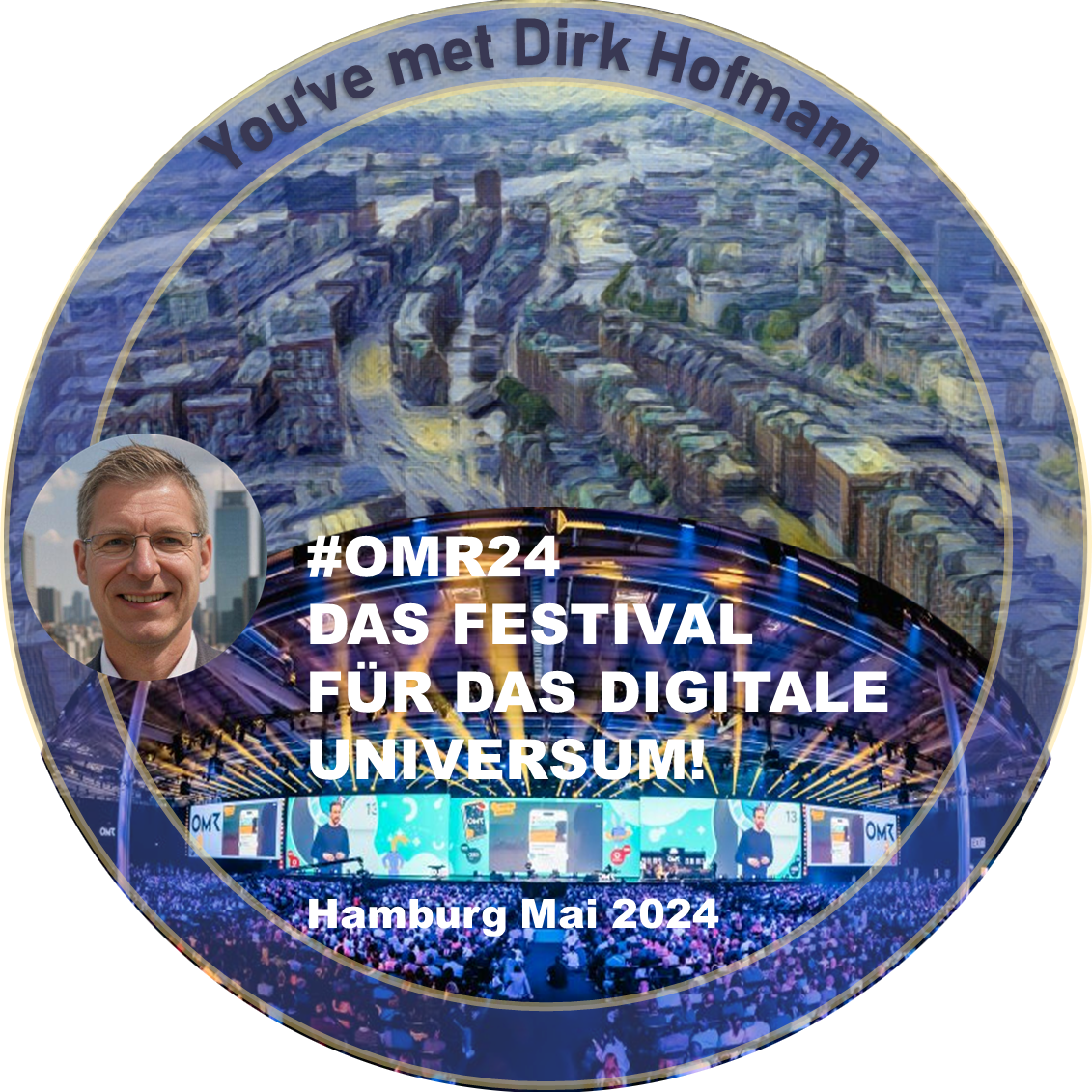 You've met Dirk Hofmann - OMR24 - Hamburg POAP image