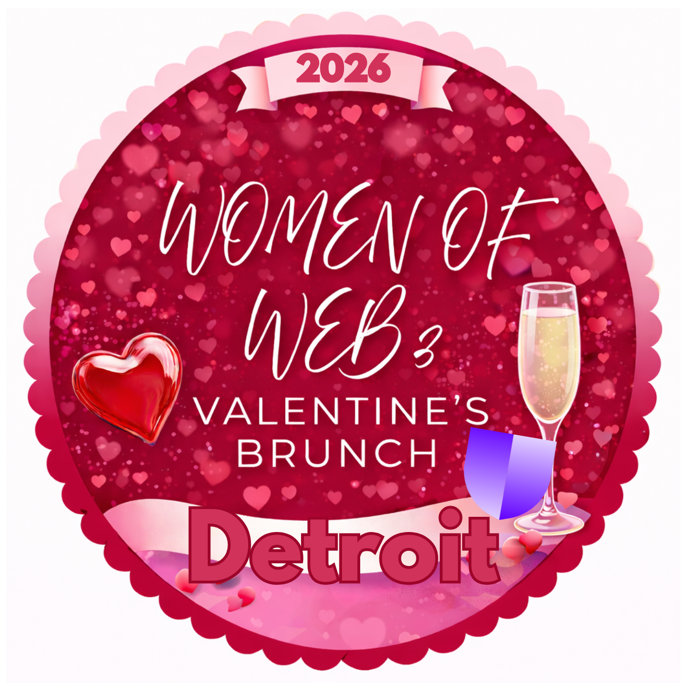 Stand With Crypto Women of Web3 Valentine’s Brunch POAP image