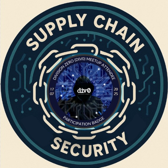 Division Zero - Career Series: Talk & Tackle — Supply Chain Security/TPRM POAP image