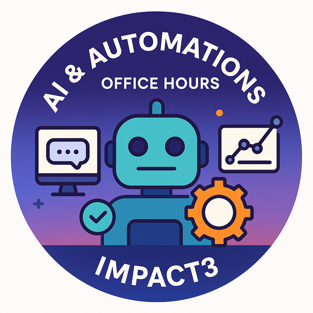 AI & Automations Office hours POAP image