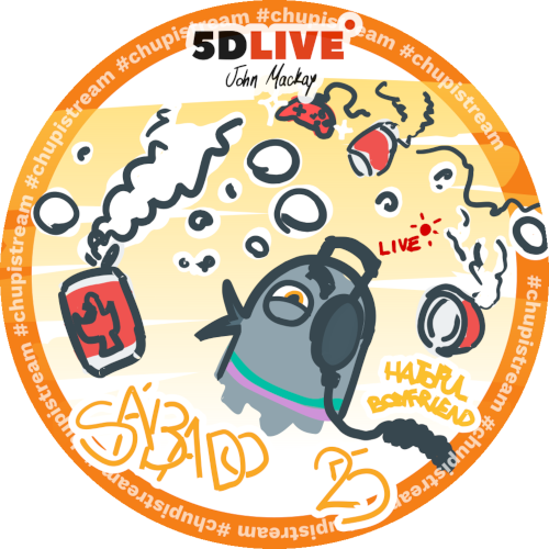 5DLive - #chupistream - Hatoful Boyfriend POAP image