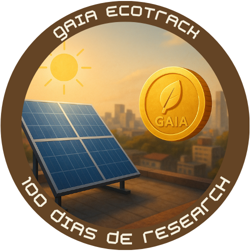 #100DiasDeResearch - Gaia Ecotrack POAP image