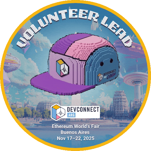 Drop #215398: Volunteer Lead @ DevconnectARG The first Ethereum World's Fair
