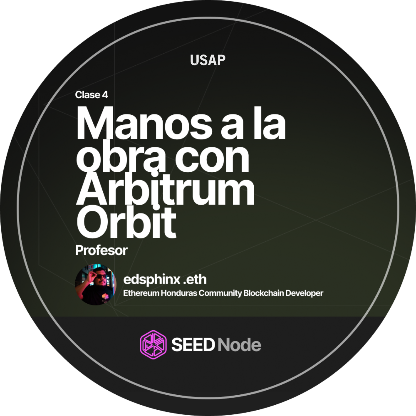 SEED Nodes + USAP | Manos a la obra con Arbitrum Orbit POAP image