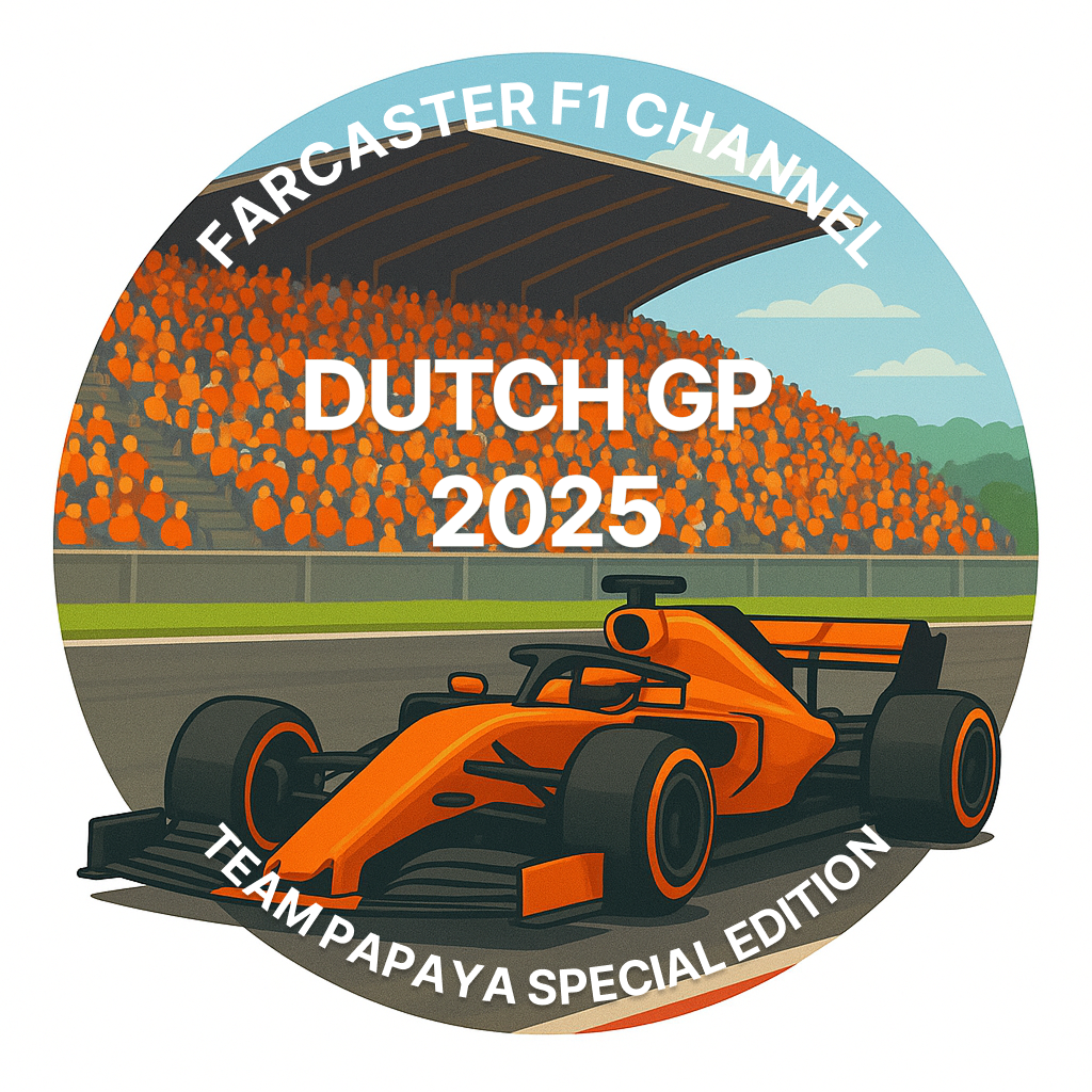 Formula 1 Dutch Grand Prix 2025 - Papaya Edition POAP image