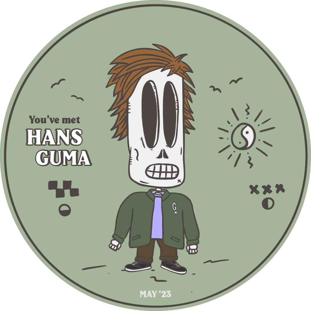 You've met Hans Guma in May 2023 POAP image
