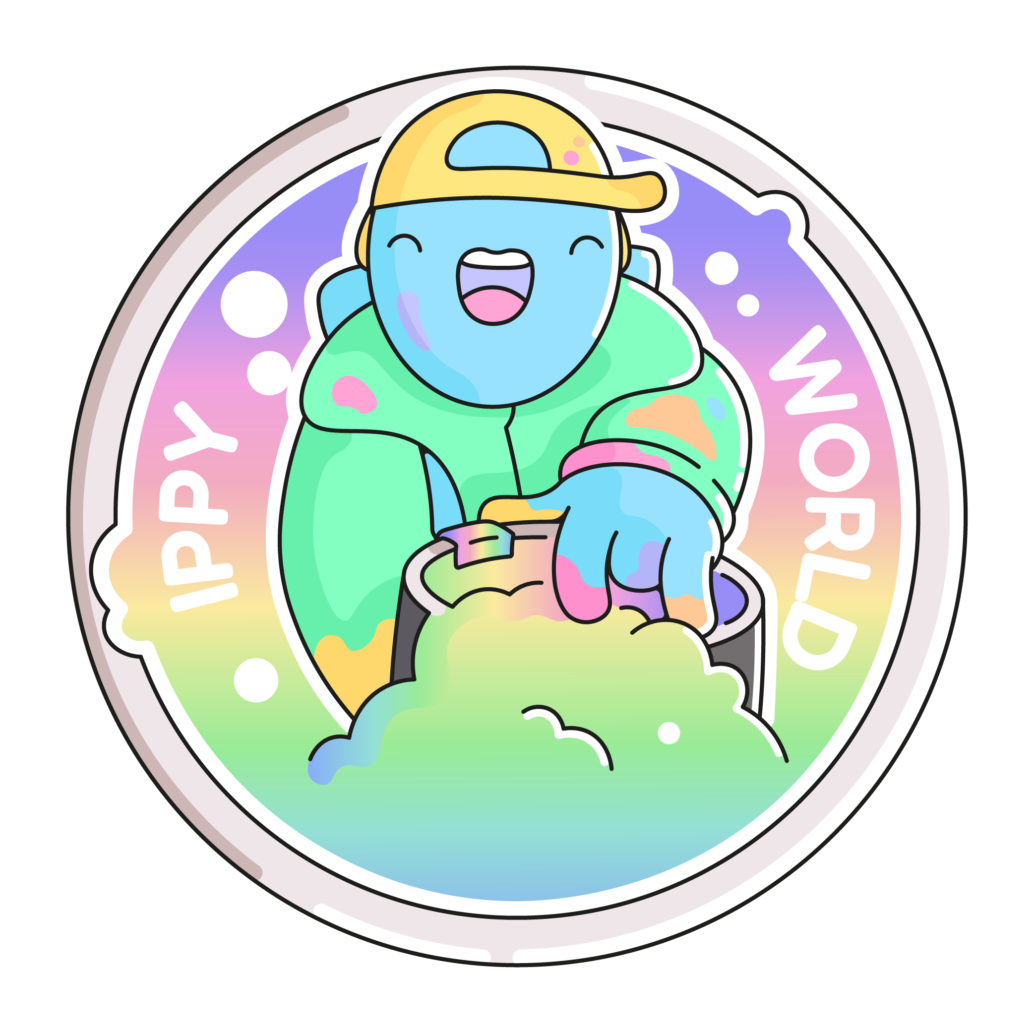 Color Splash Champion Badge POAP image