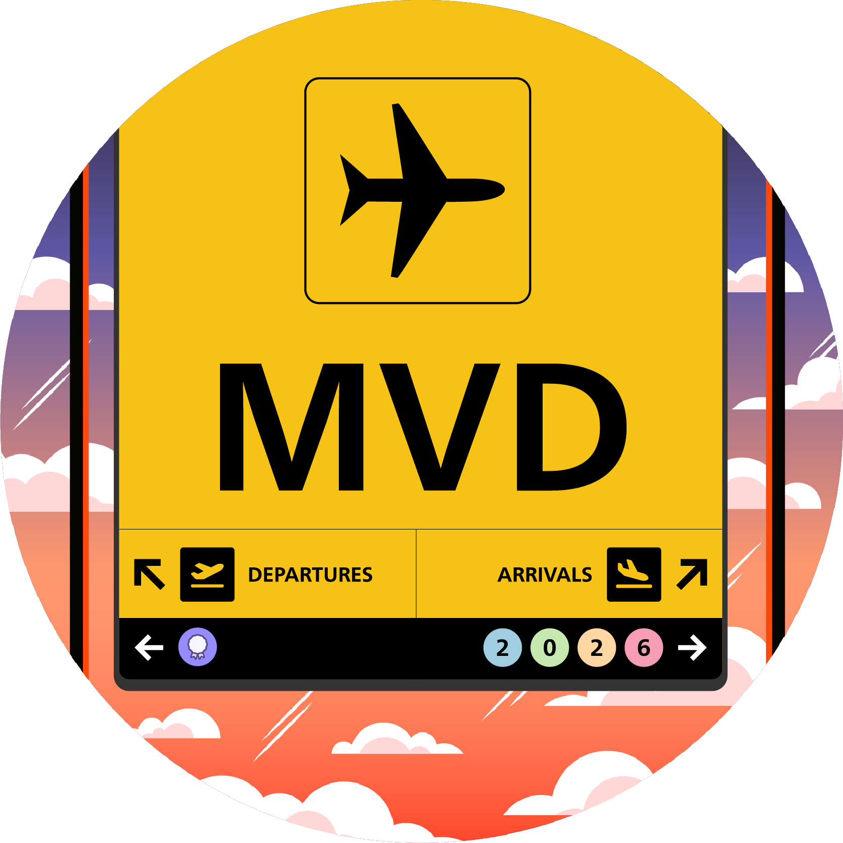 I passed through Carrasco International Airport (MVD) in 2026 drop image