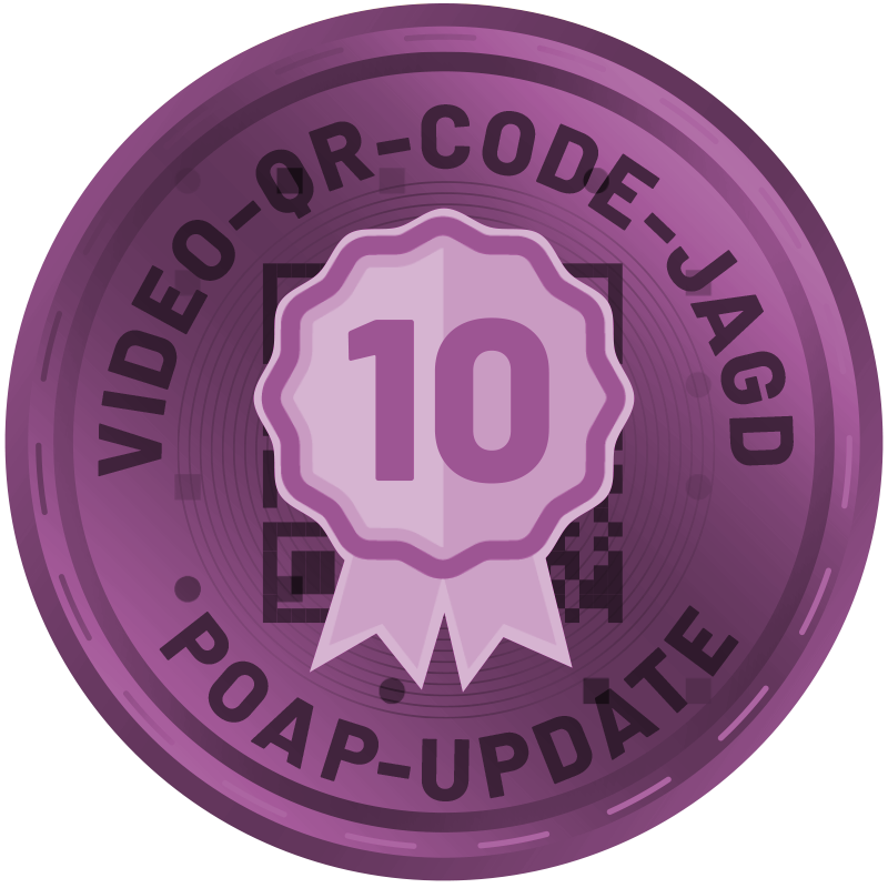 Video-QR-Code-Jagd – POAP-Update POAP image